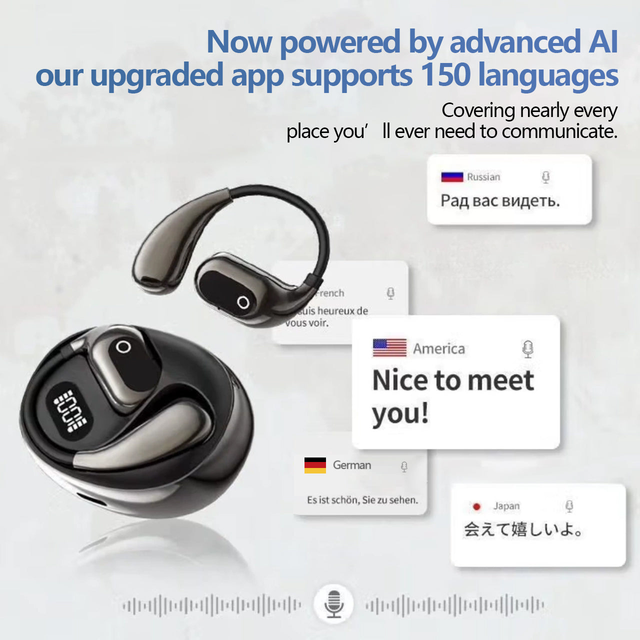 🔥Hot Sale 🔥AI MS190 Translation Pro Earbuds