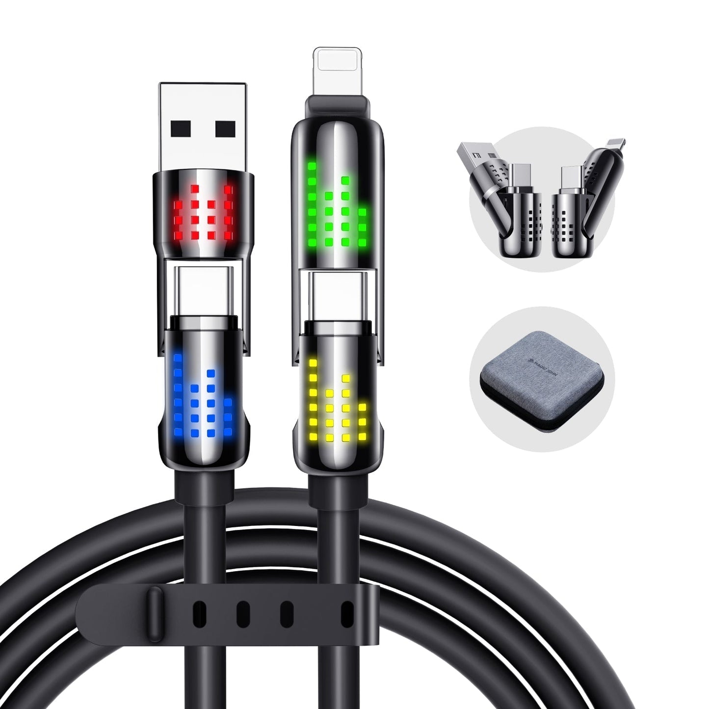 ⚡4-in-1 USB Charging Cable fast charging