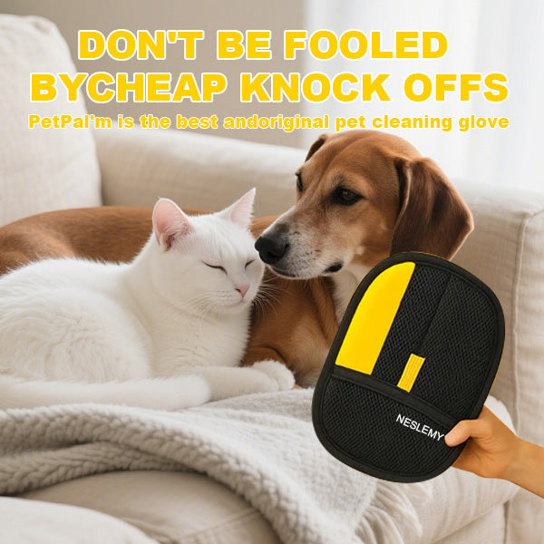 🐾 NESLEMY™ - #1 Best Selling Pet Cleaning Glove
