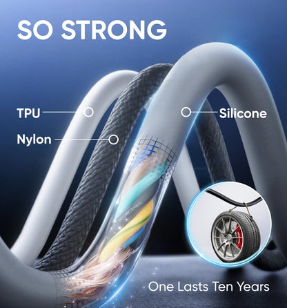 ⚡4-in-1 USB Charging Cable fast charging