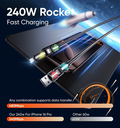 ⚡4-in-1 USB Charging Cable fast charging