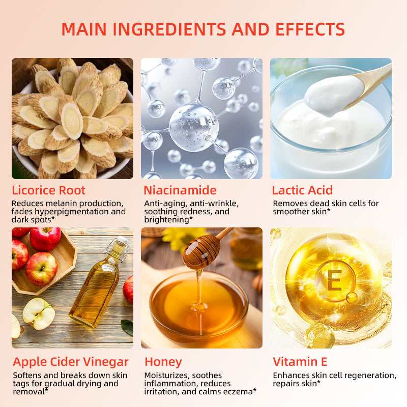 NESLEMY™ Purifying Exfoliating Gel for Acanthosis Nigricans, Exfoliation, Dark Spots, Skin Tags, and Eczema